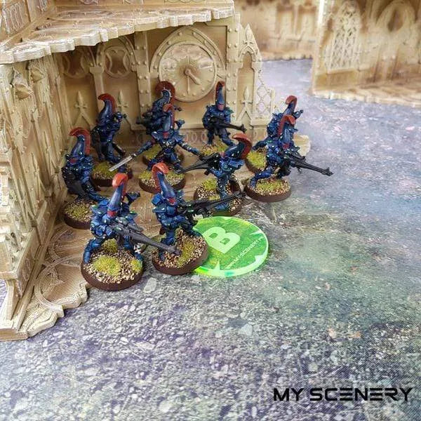 crank-wargame Accessoire Objectifs 40mm Warhammer 40000 V9 AA-BB-C-D