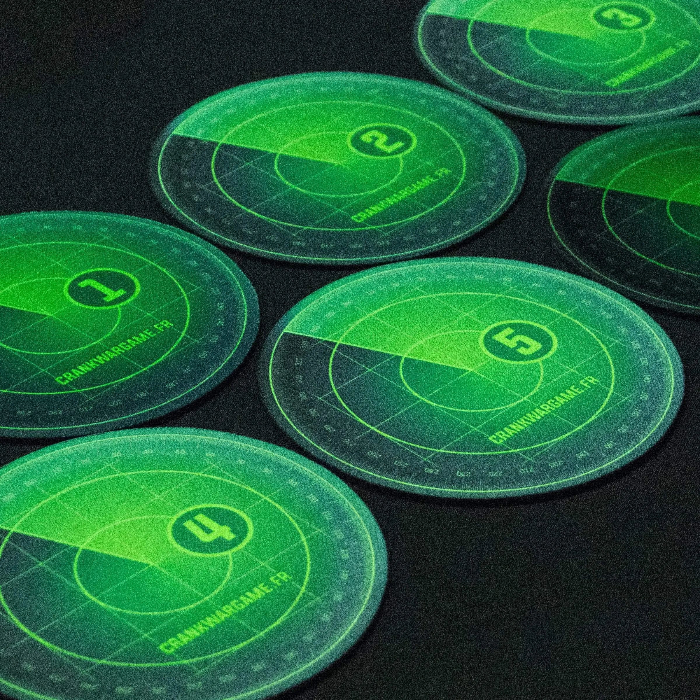 crank-wargame Accessoire Objectifs tactiques V8 Neoprene 6 pouces - Scifi