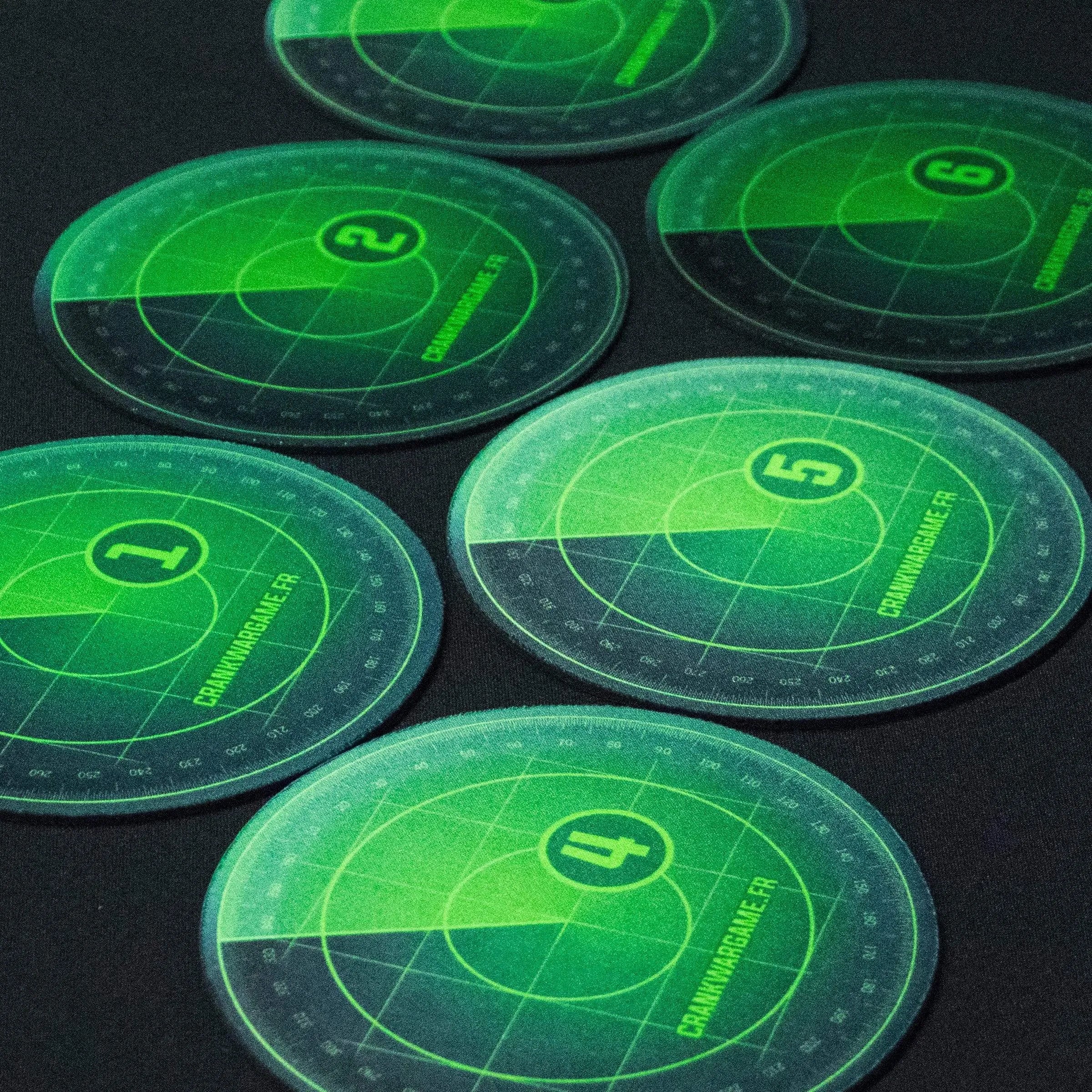 crank-wargame Accessoire Objectifs tactiques V8 Neoprene 6 pouces - Scifi