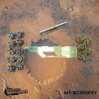 crank-wargame Accessoire Réglette FAMAS 9.5" Pour Warhammer 40000 V9