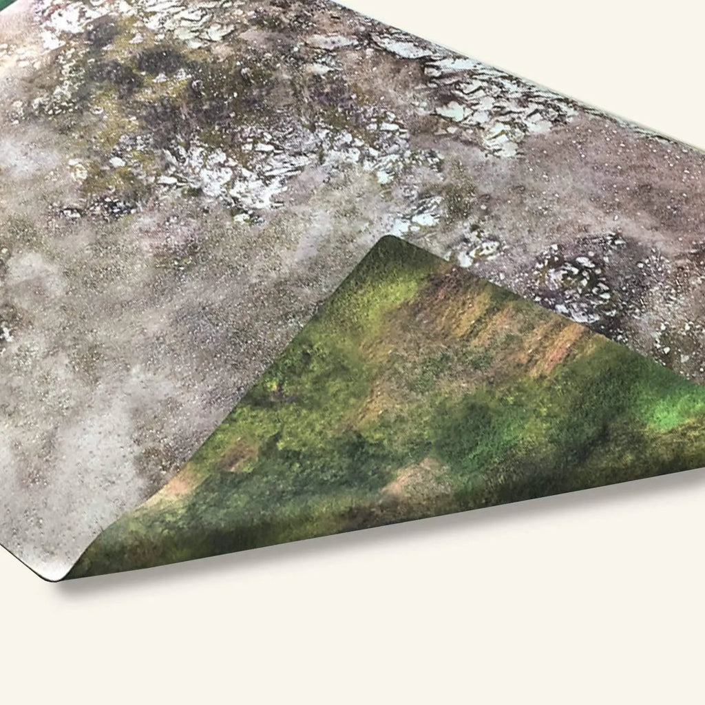 crank-wargame Battle mat Sainte victoire / Forest - 72X48 - GAME MAT RECTO VERSO