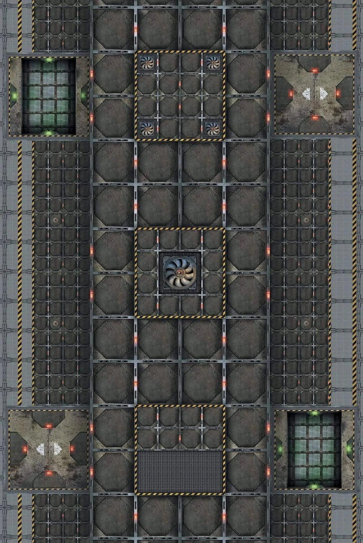 crank-wargame Battle mat SCIFI - 72X48 - Game mat Wargame