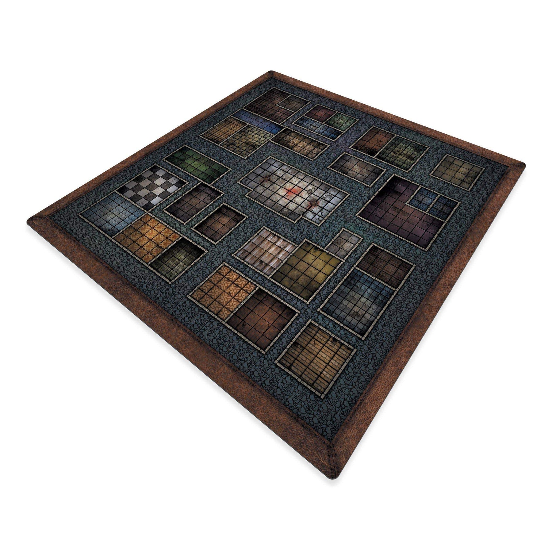 crank-wargame Battle mat Donjon The Quest - tapis de jeux en mousepad 120cm x 120cm
