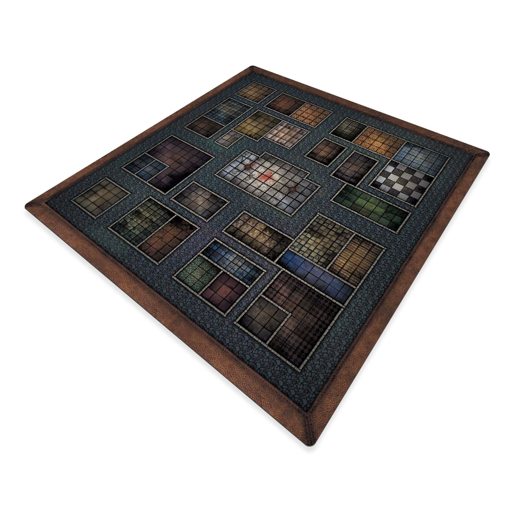 crank-wargame Battle mat Donjon The Quest - tapis de jeux en mousepad 120cm x 120cm