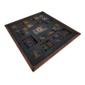 crank-wargame Battle mat Donjon The Quest - tapis de jeux en mousepad 120cm x 120cm