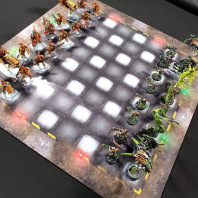 crank-wargame Battle mat Echiquier warhammer 40000 - Tapis de jeu en mousepad 61cmx61cm