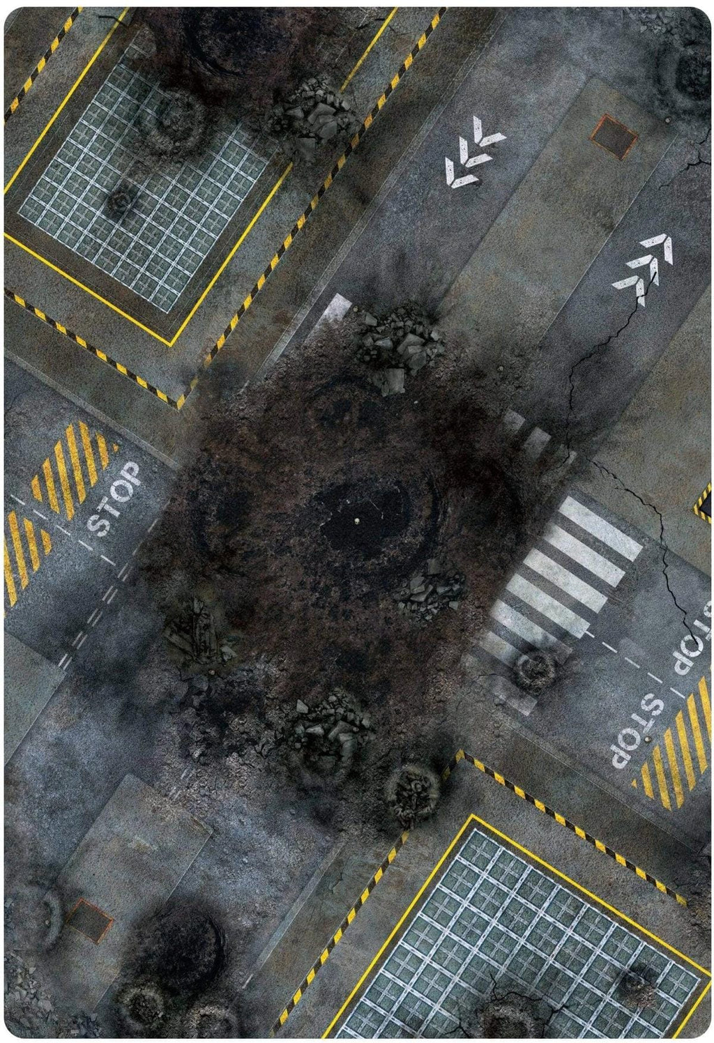 Factory / Checkpoint - Recto / Verso -44x30 – crank-wargame