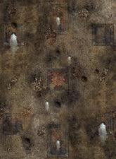 crank-wargame Battle mat Fog Zone Reboot - 44x60 - Zone de bataille Wh40k V9