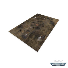 crank-wargame Battle mat Fog Zone Reboot - 44x60 - Zone de bataille Wh40k V9