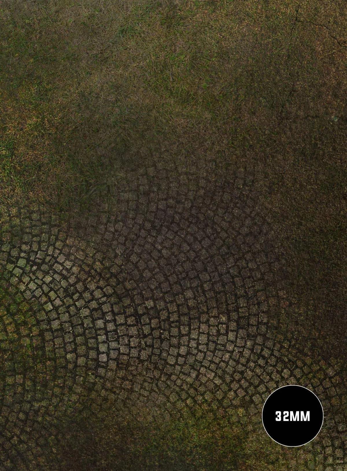 crank-wargame Battle mat Realm of Nature - 60x44 - Game mat Wargame