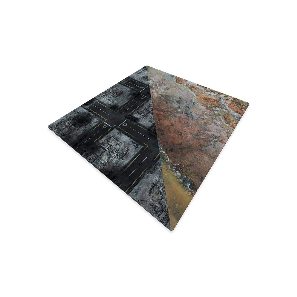 crank-wargame Battle mat Road vs Sulfuria - 36x36 - Recto Verso - Zone de bataille mousepad