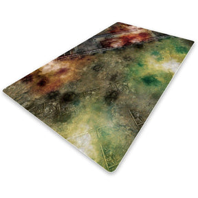 Sainte victoire & Industry - 60X44 - Tapis de jeu Recto Verso game mat battle mats play mats tapis jeu crank-wargame