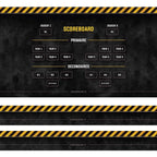 crank-wargame Accessoire SCORE BOARDS, resizer de table pour Warhammer 40k V9