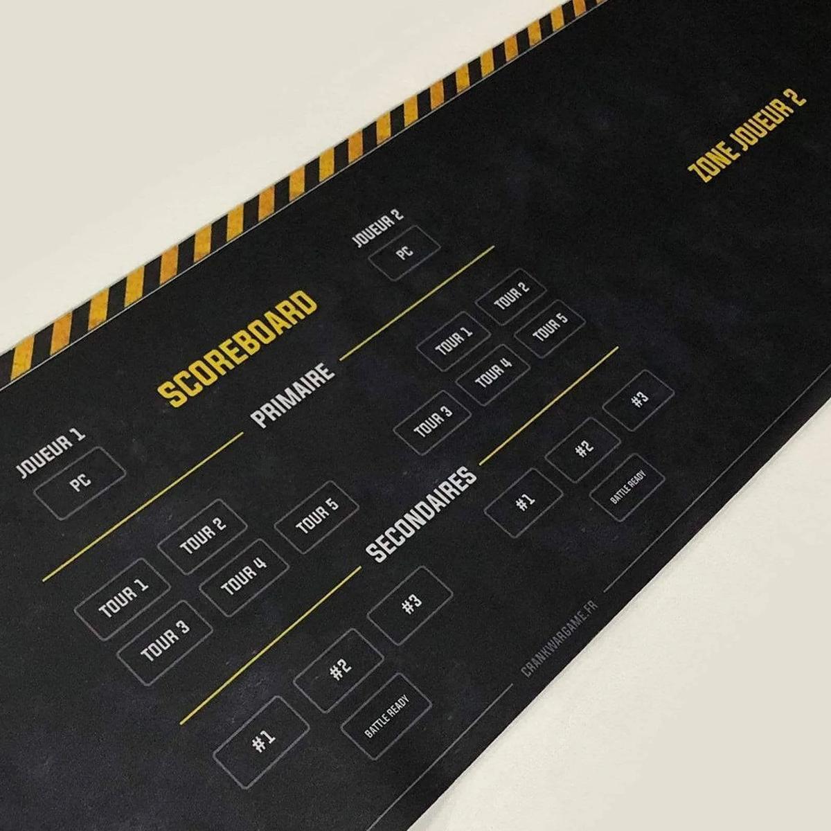 crank-wargame Accessoire SCORE BOARDS, resizer de table pour Warhammer 40k V9