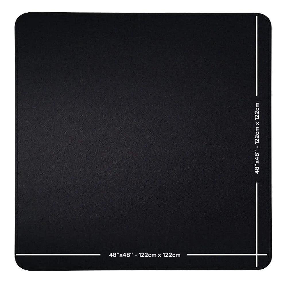 crank-wargame Battle mat Tapis de jeu ULTRA NOIR - 122cmX122cm - Blacky L