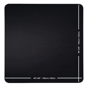 crank-wargame Battle mat Tapis de jeu ULTRA NOIR - 122cmX122cm - Blacky L