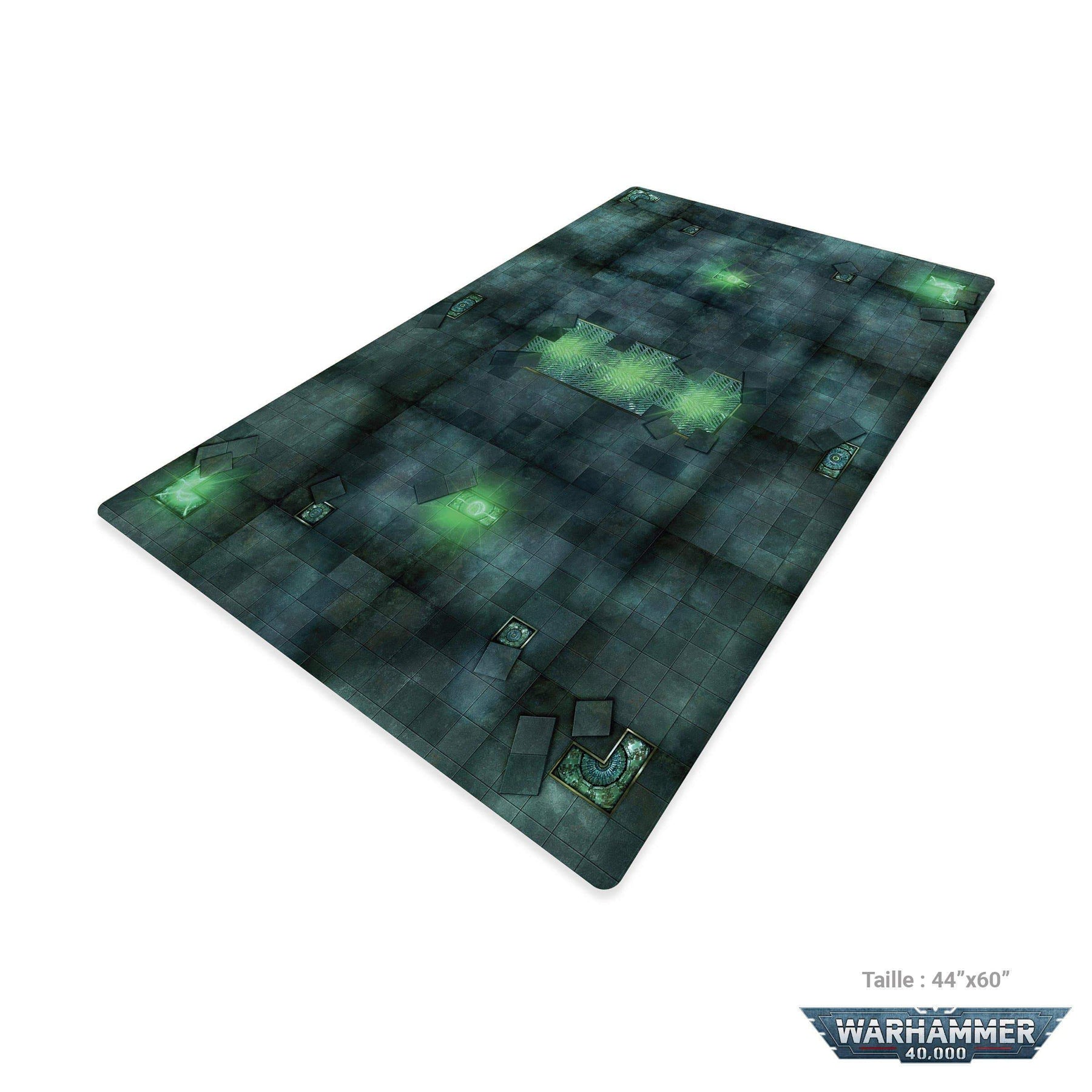 crank-wargame Battle mat Tech zone - 44x60 - Zone de bataille Wh40k V9