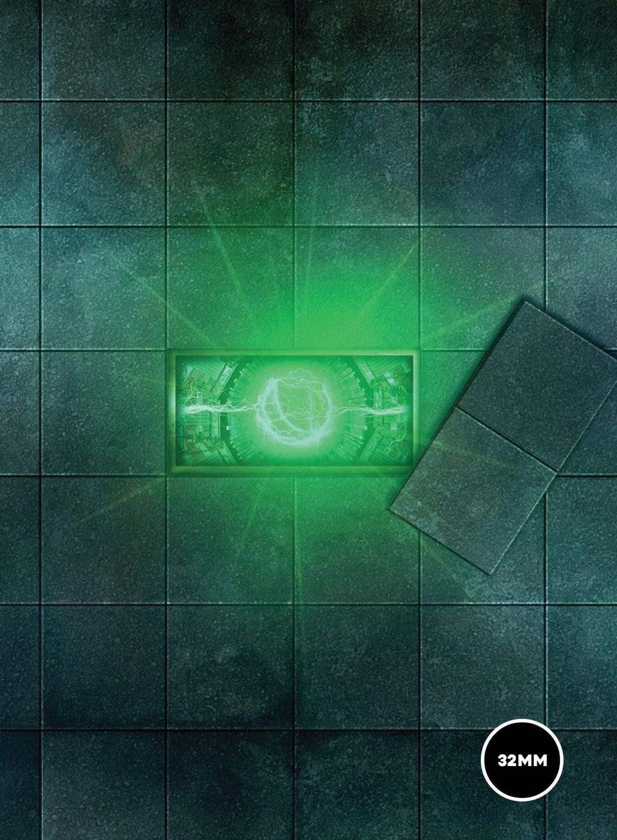 Tech zone - 44x60 - Zone de bataille Wh40k V9 game mat battle mats play mats tapis jeu crank-wargame