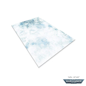 Winter - 44x60 - Zone de bataille Wh40k age of sigmar game mat battle mats play mats tapis jeu crank-wargame